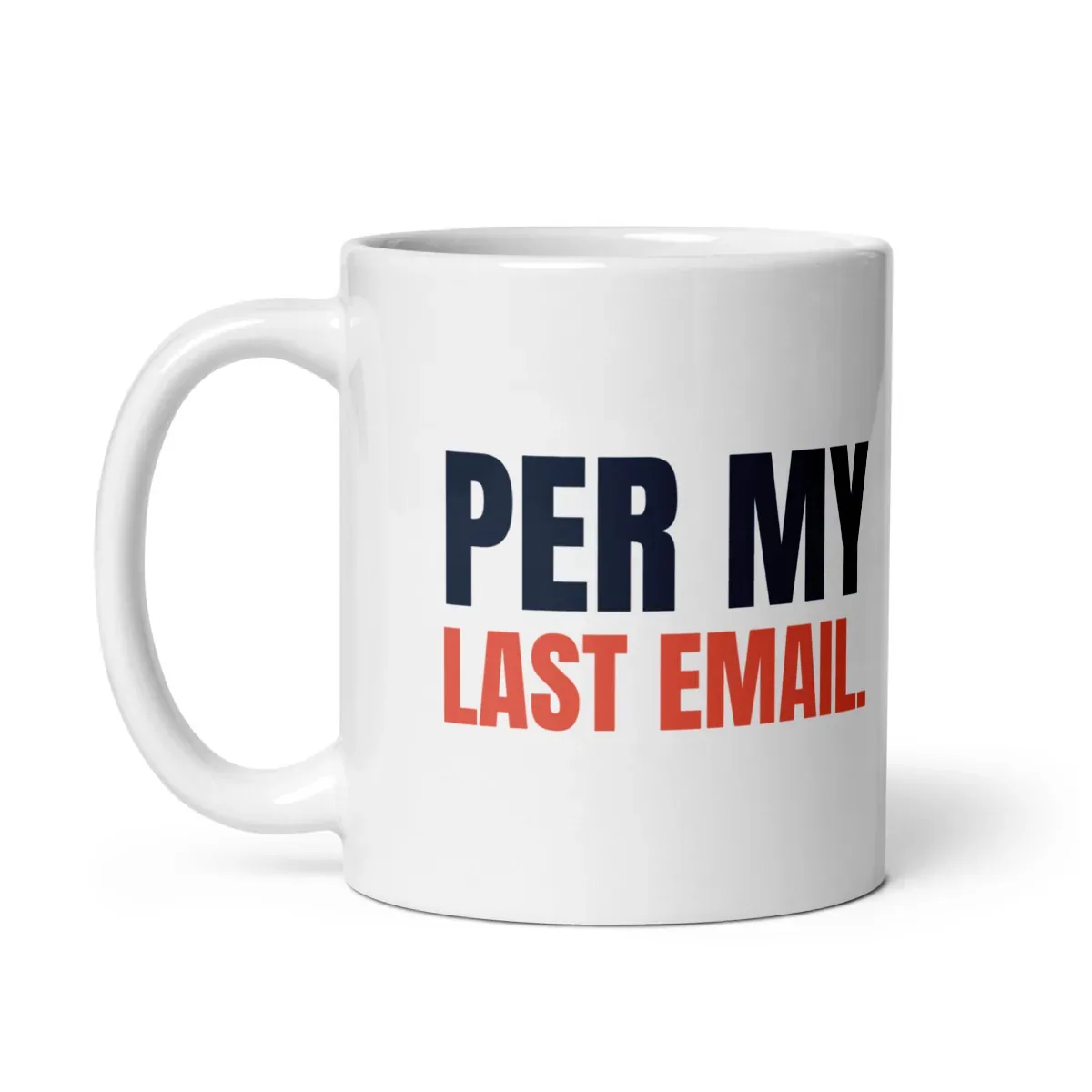 Per my last email — 11oz mug: Handle side